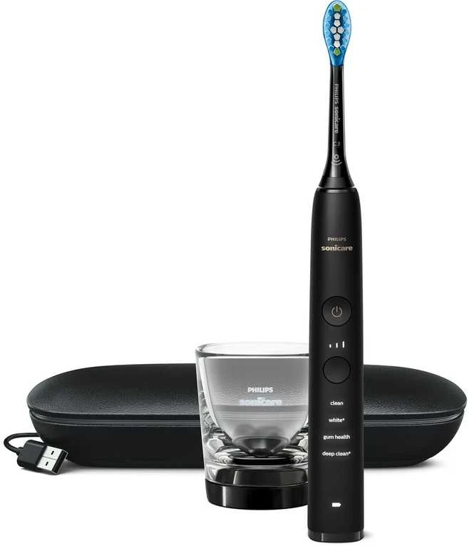DiamondClean 9000 „Sonic“, elektrinis dantų šepetėlis su programa HX9911/09