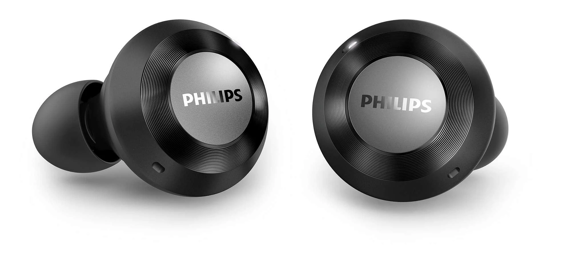 Į ausis dedamos iš tikrųjų belaidės ausinės Philips TAT8505BK/00, Juodos