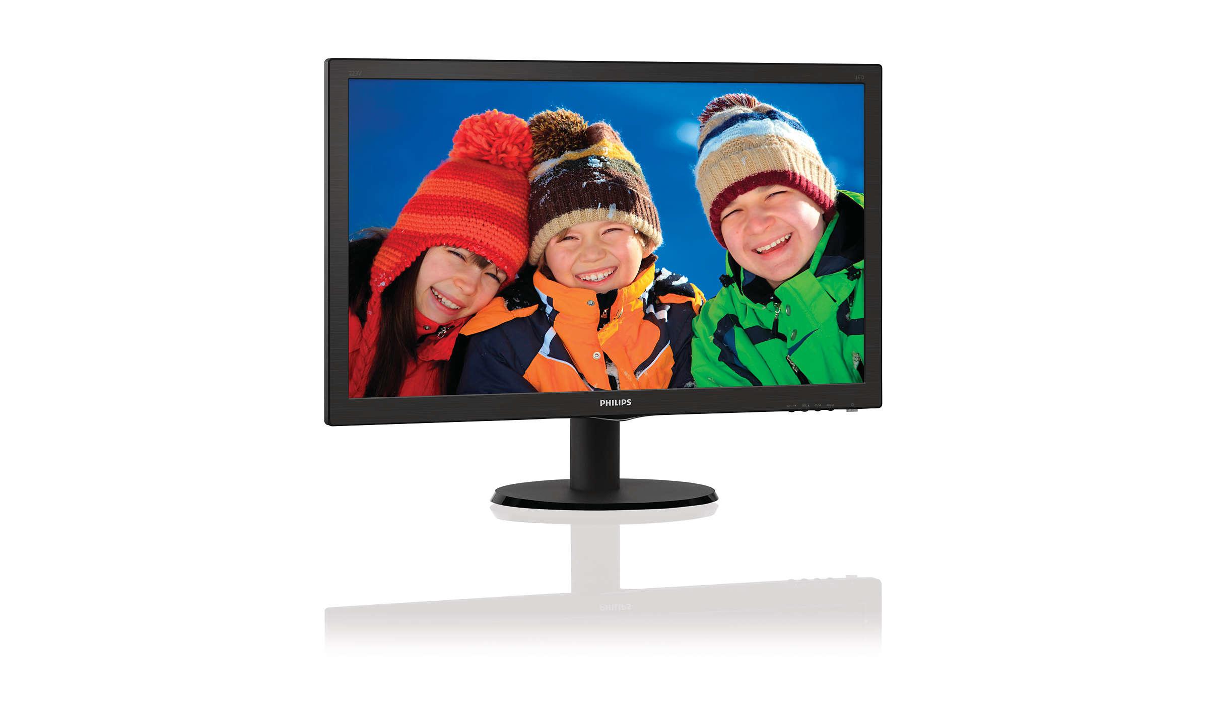 Monitorius Philips 223V5LHSB / 00 21.5 \