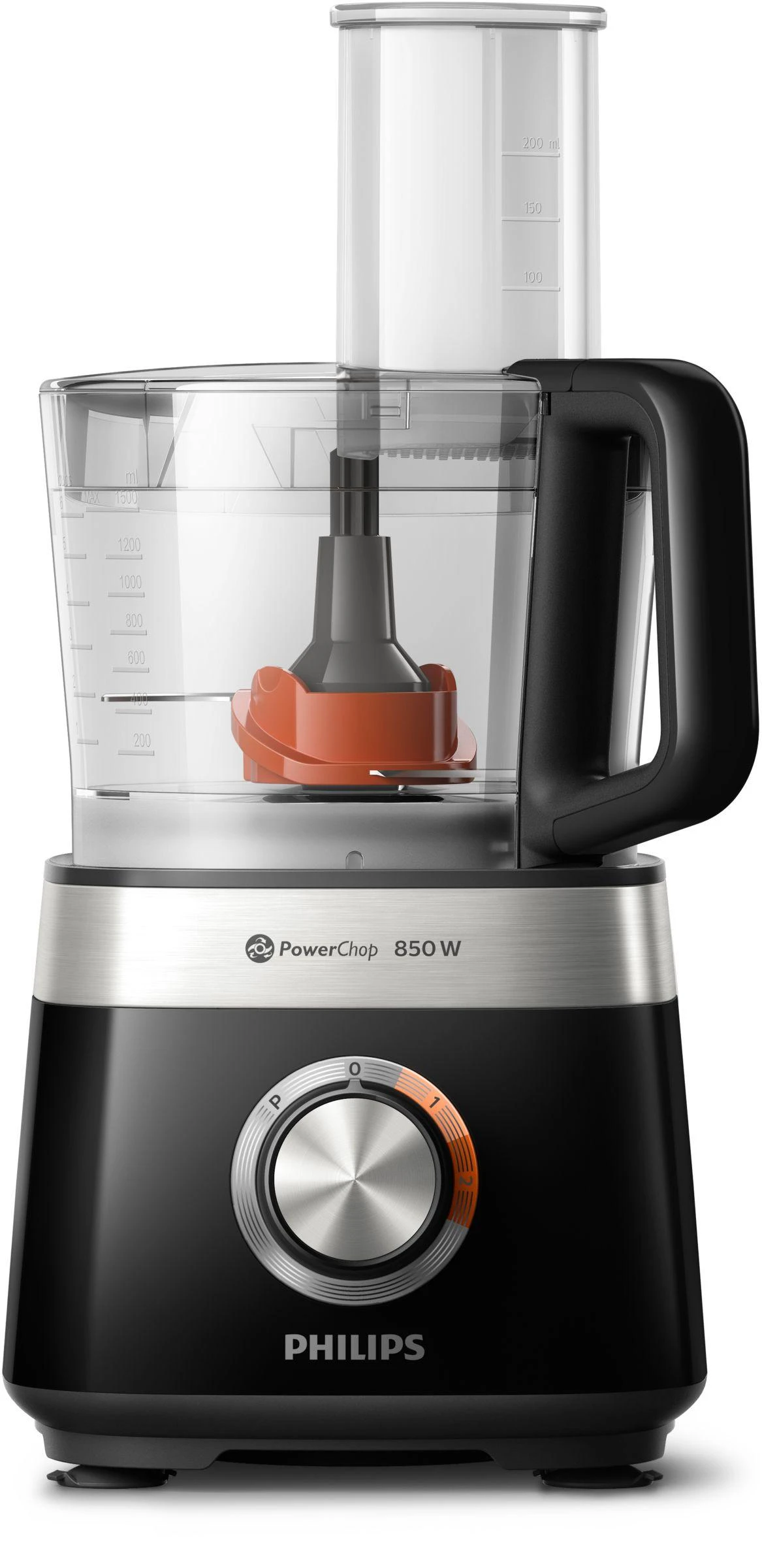 PHILIPS HR7530/10 Kompaktiškas virtuvinis kombainas