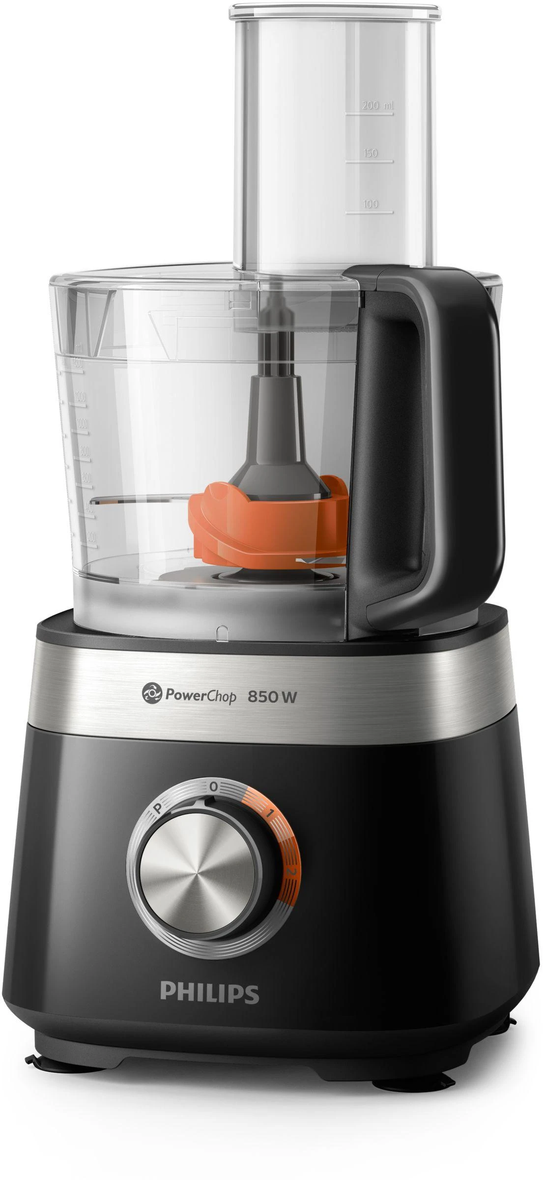 PHILIPS HR7530/10 Kompaktiškas virtuvinis kombainas
