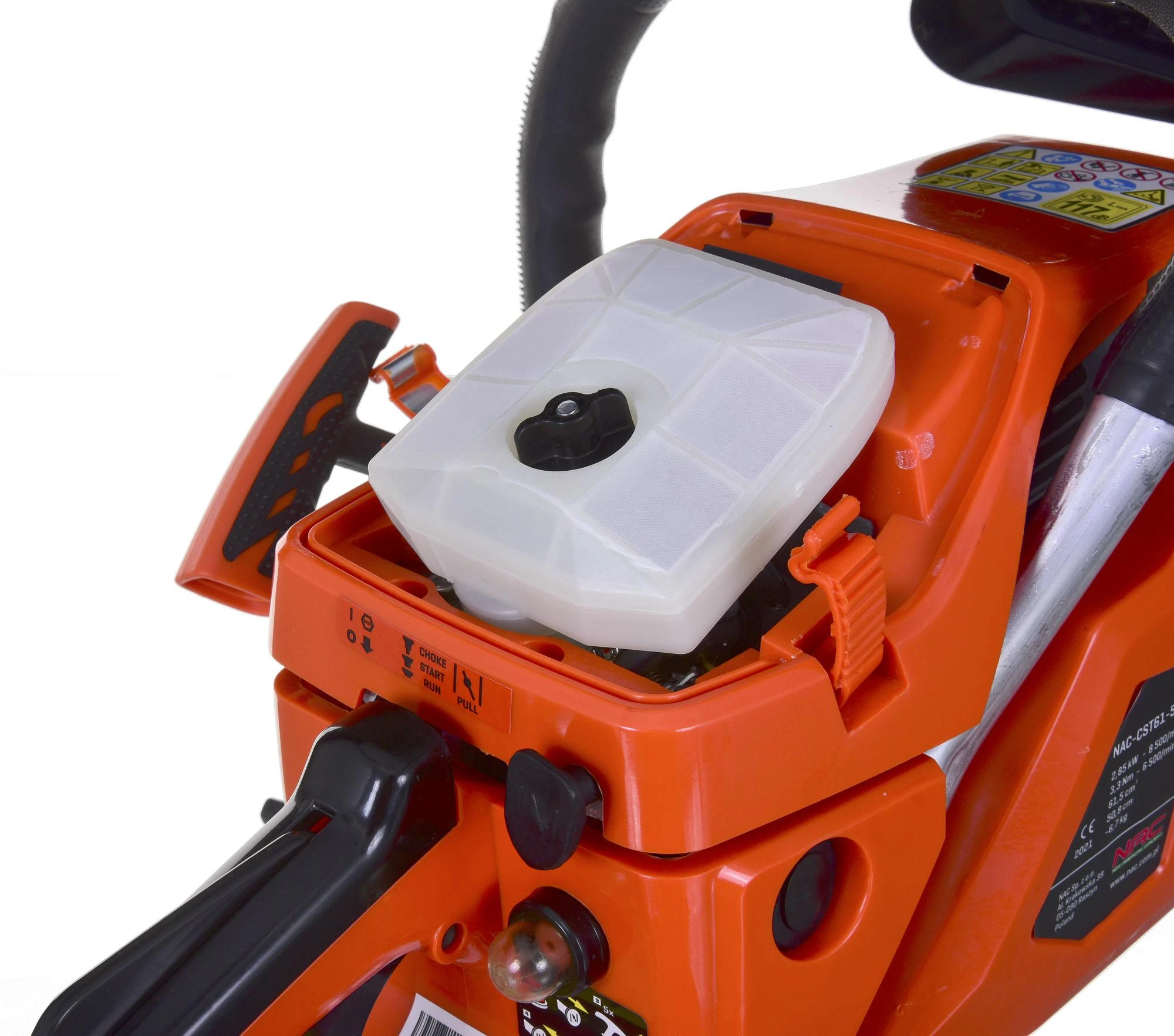 Grandininis pjūklas 50 cm petrol chainsaw CST61-50AC NAC