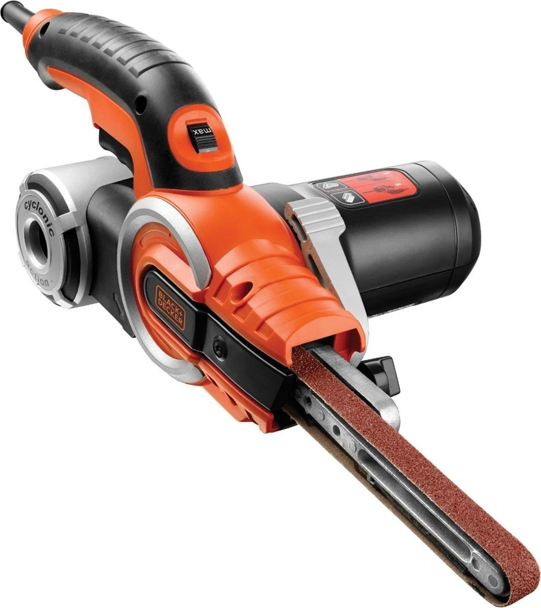 Juostinis šlifuoklis Black & Decker KA902EK