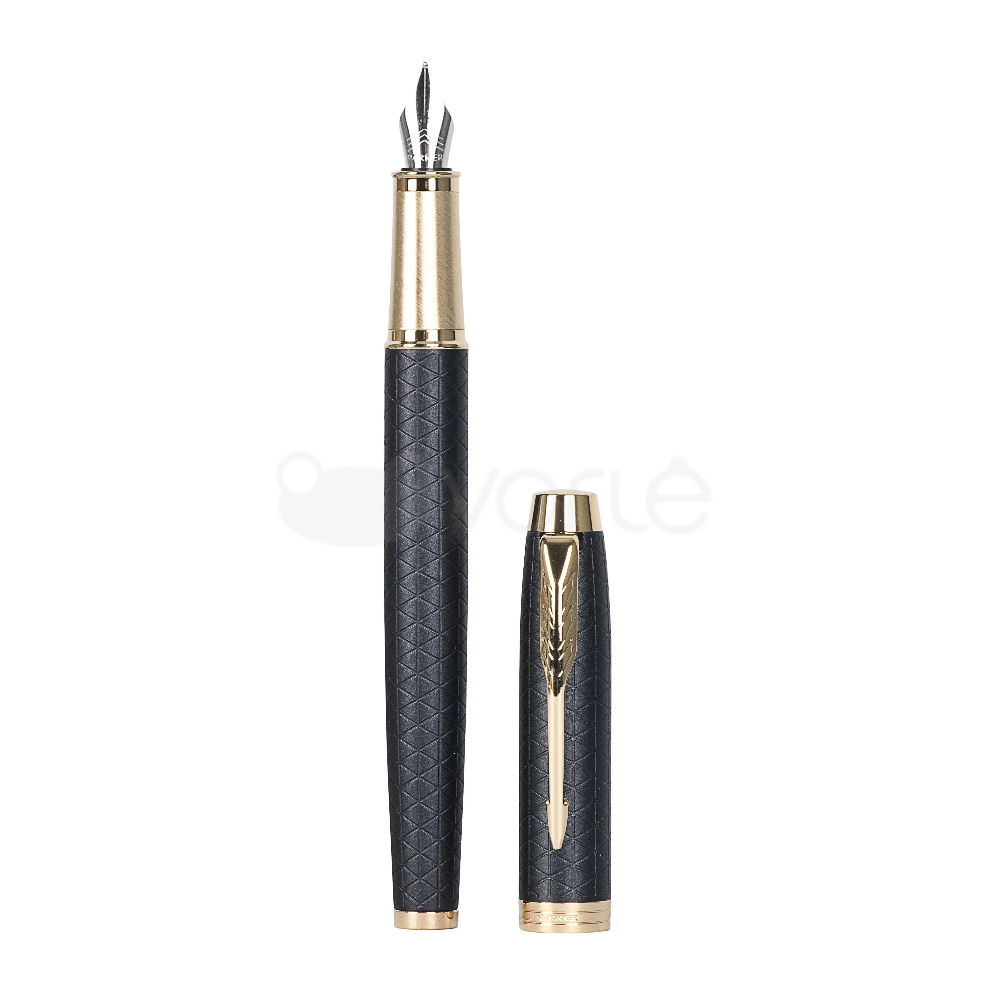 Plunksnakotis Parker IM Premium Juodas/Gold GT Fine