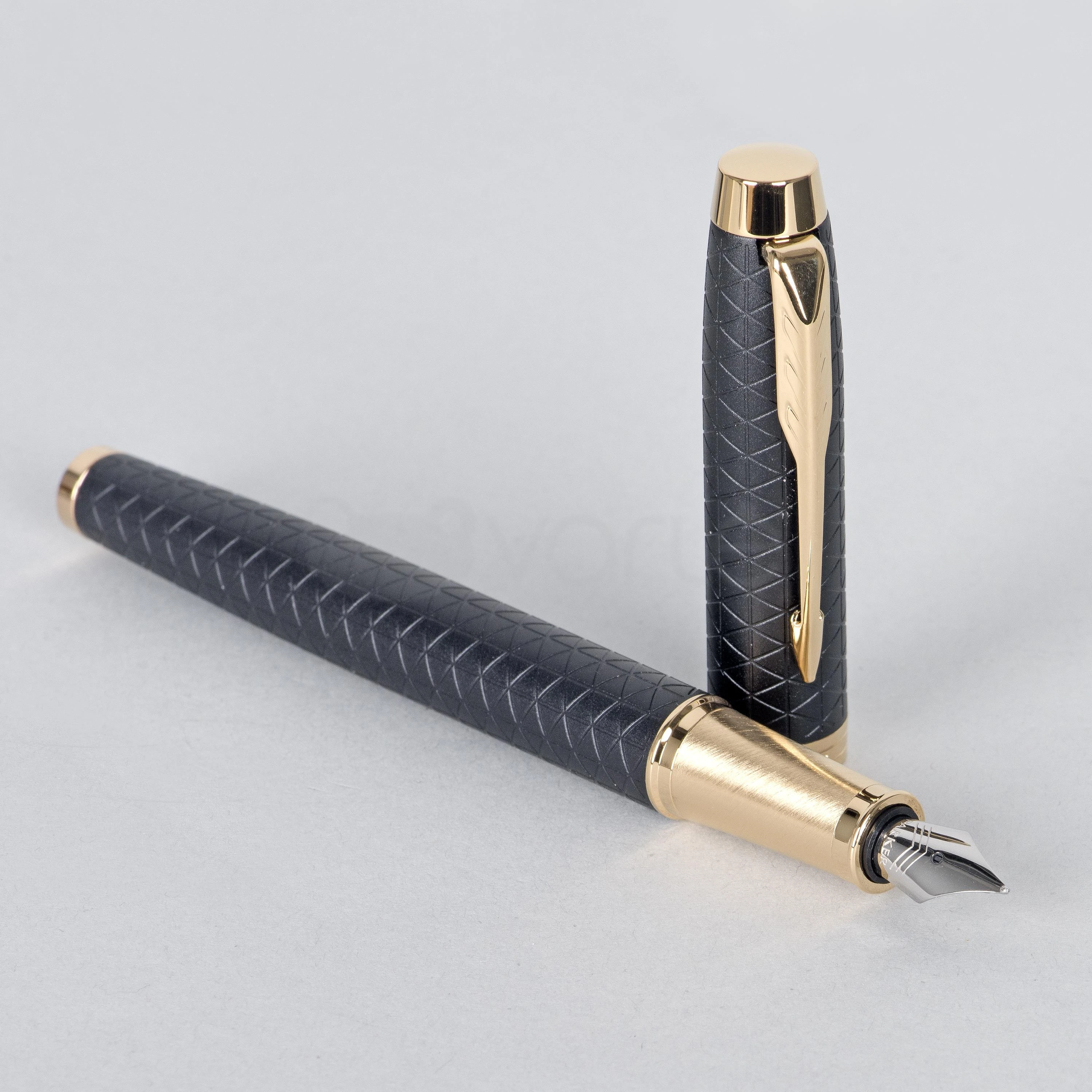 Plunksnakotis Parker IM Premium Juodas/Gold GT Fine