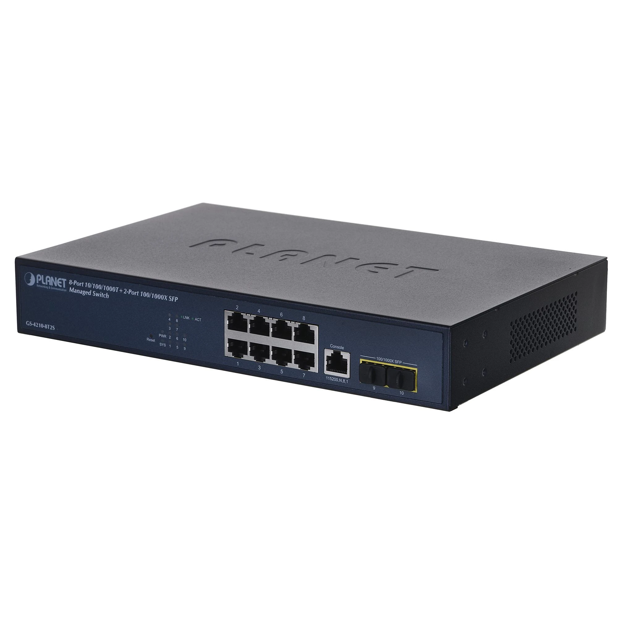 Šakotuvas Switch Planet GS-4210-8T2S