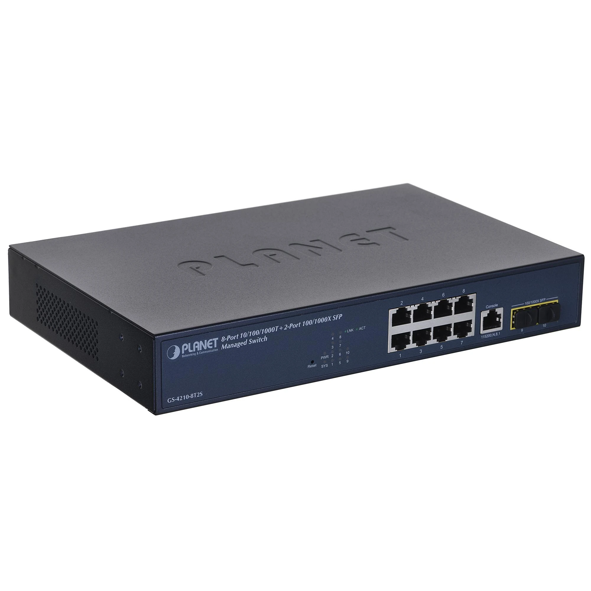 Šakotuvas Switch Planet GS-4210-8T2S