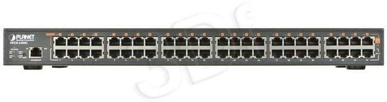 Šakotuvas Planet 24-Port Gigabit IEEE 802.3at PoE+ Managed Injector Hub (720 vatų)