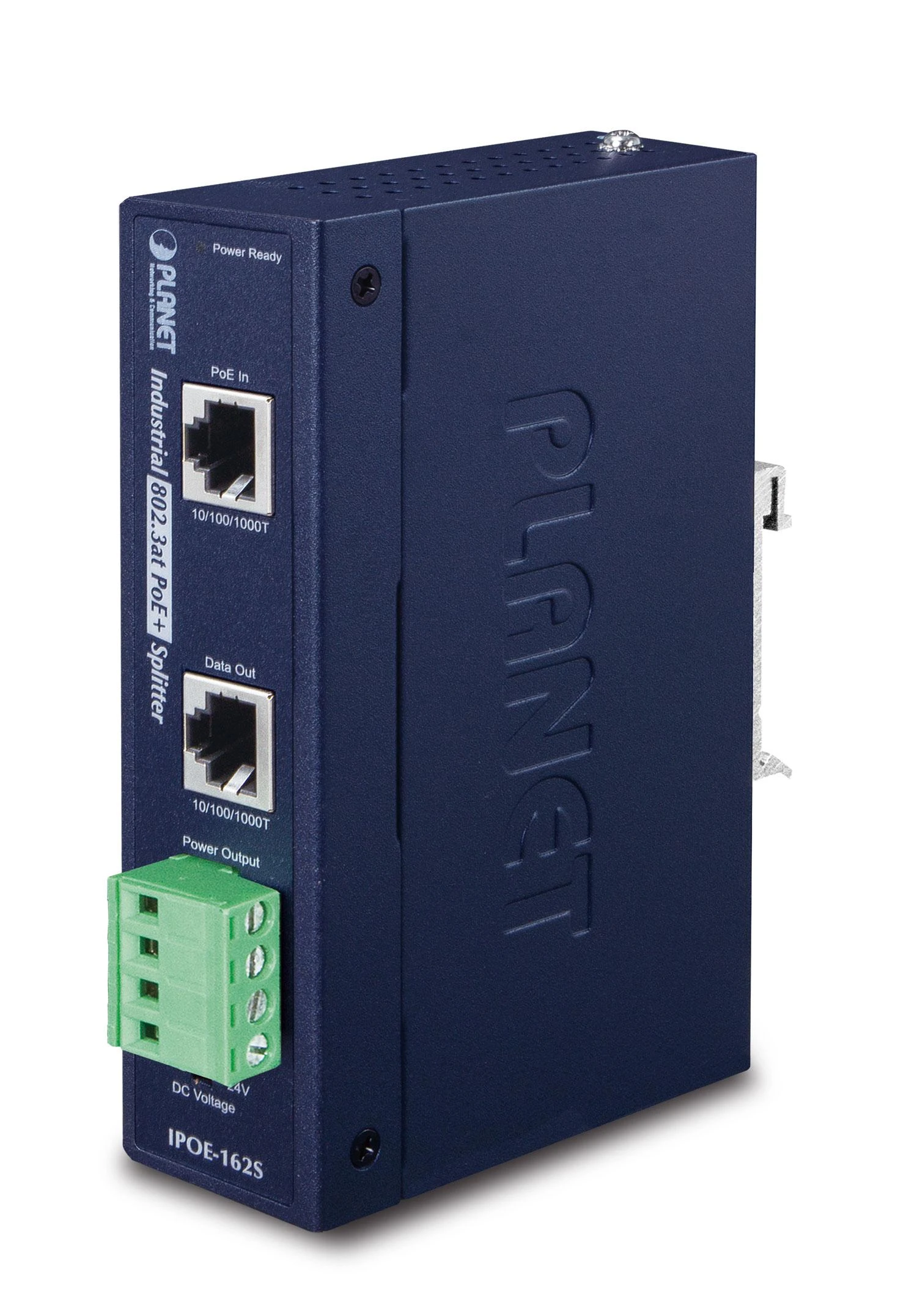 Šakotuvas Planet Industrial skirstytuvas IEEE 802.3 ir Gigabit HPoE (IPOE-162S)
