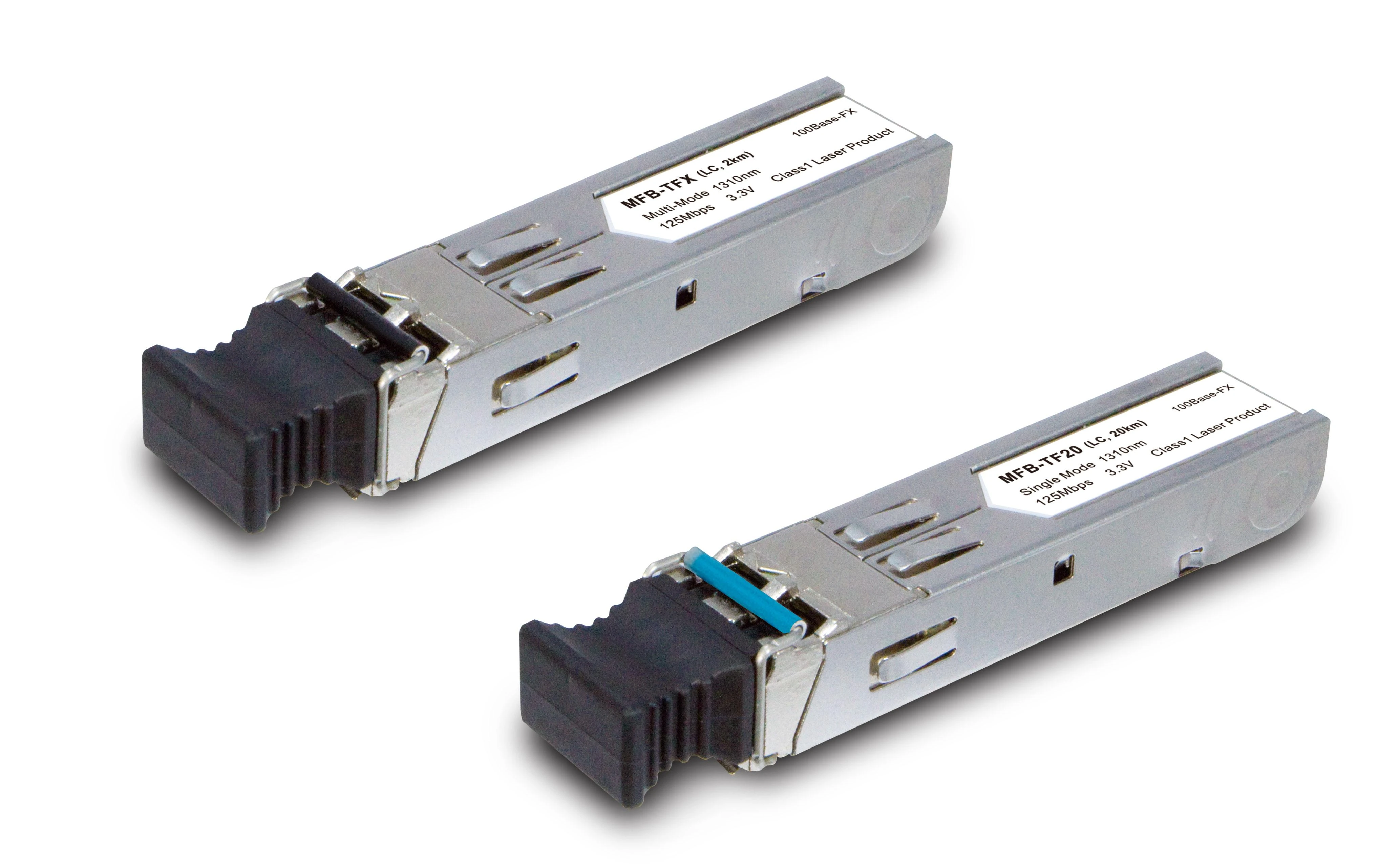 Šakotuvas PLANET MFB-F20 tinklo siųstuvo-imtuvo modulis Šviesolaidinis 100 Mbit/s SFP