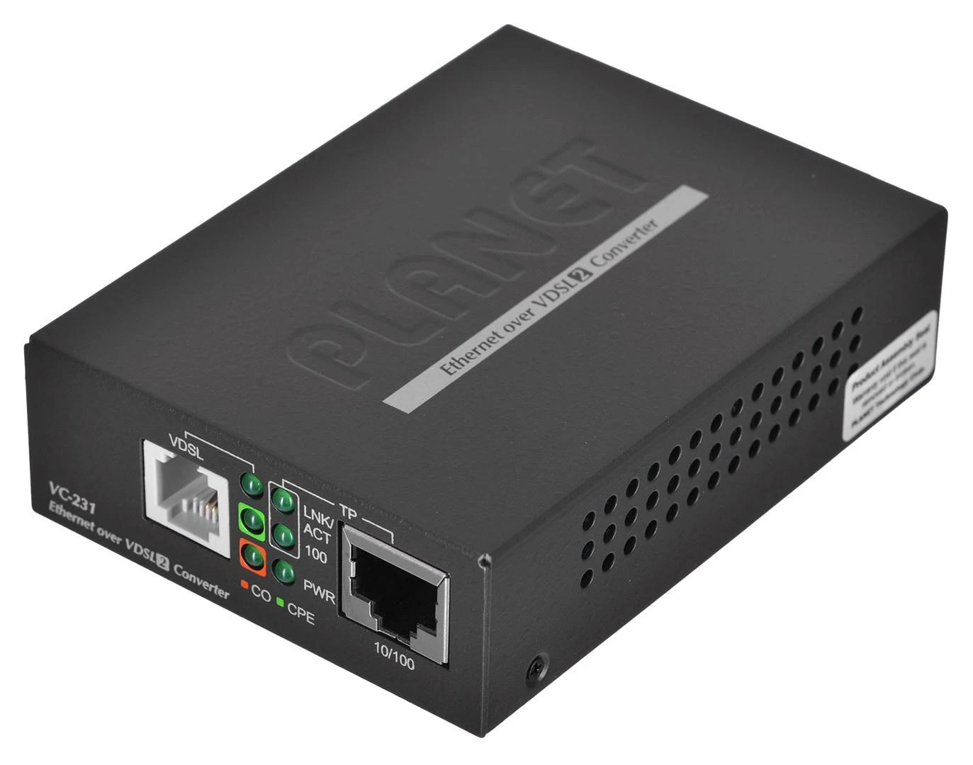 „Planet Ethernet“ per VDSL2 keitiklį (1*RJ45, 1*VDSL2/RJ11-30a)
