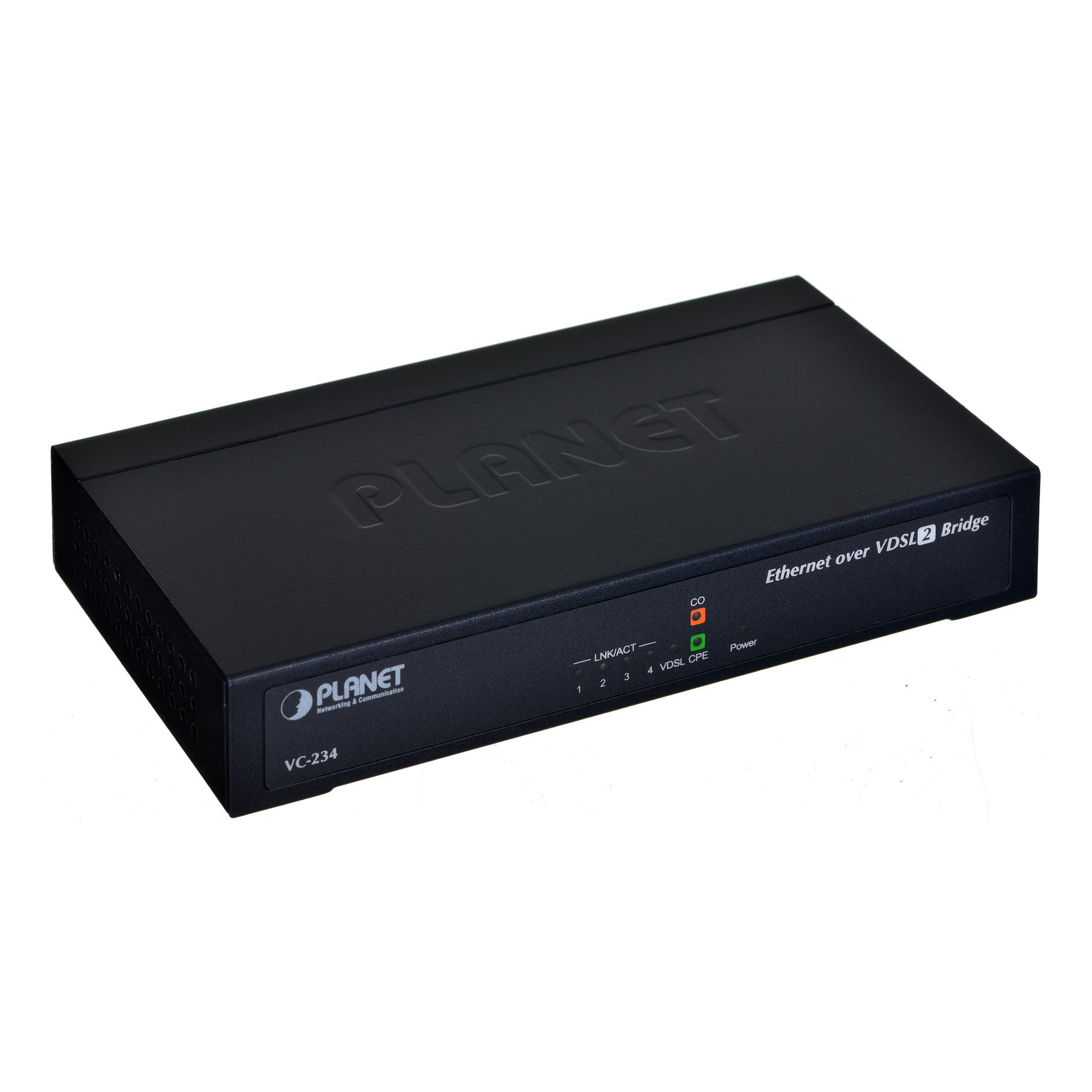 Planet VC-234 tinklo komutatorius Valdomas Fast Ethernet (10 / 100 ...