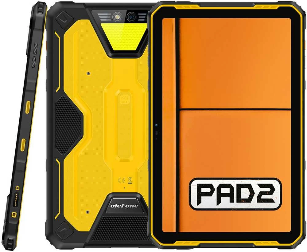 Planšetė Planšetinis Kompiuteris - Ulefone Armor Pad 2 11" 8GB RAM 256GB LTE 48MP Juodas/Geltonas