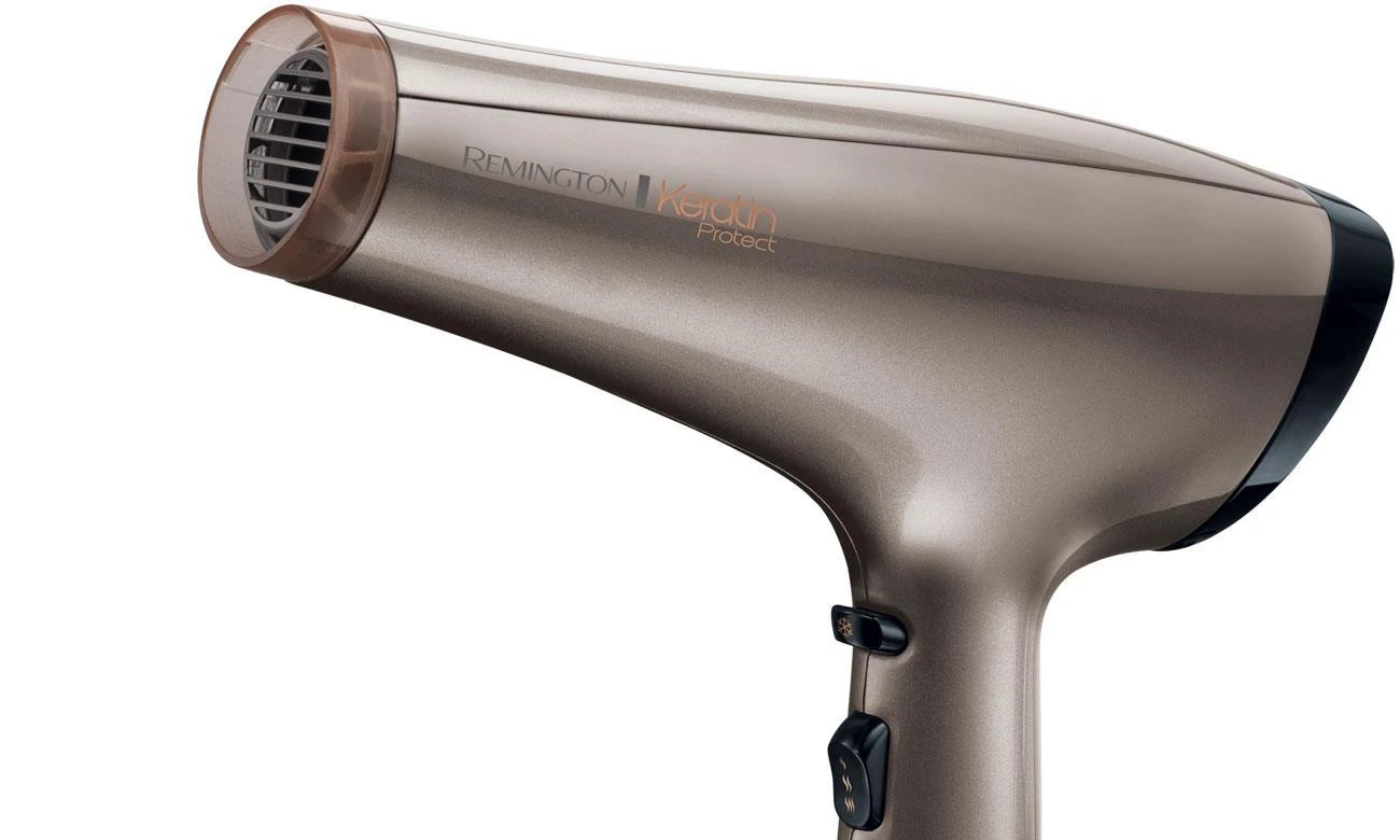 Plaukų džiovintuvas REMINGTON Keratin Protect AC 8002 (2200W, smėlio spalvos)