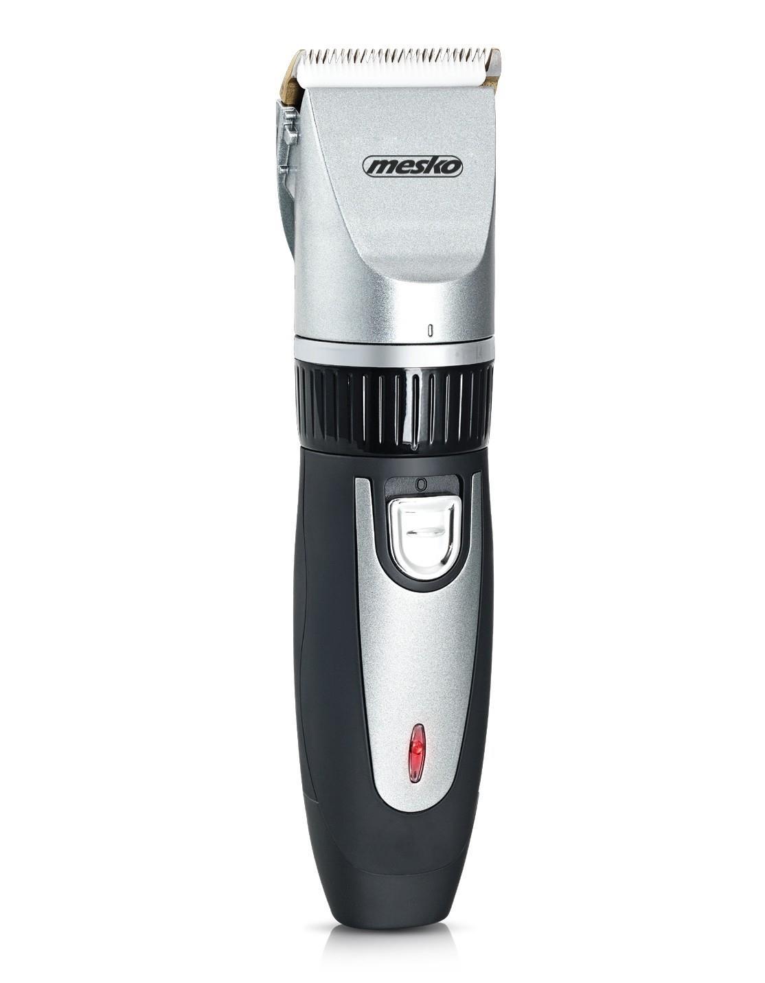 Mesko | Hair clipper for pets | MS 2826 | Corded/ Cordless | Juodas/Sidabrinis
