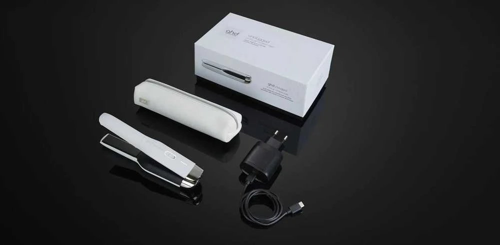 Ghd Unplugged kabelloser Haarglätter - baltas
