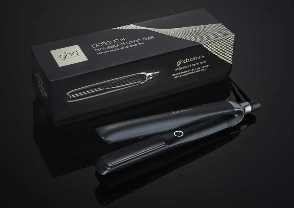GHD Platinum+ Plaukų tiesintuvas, juodos spalvos