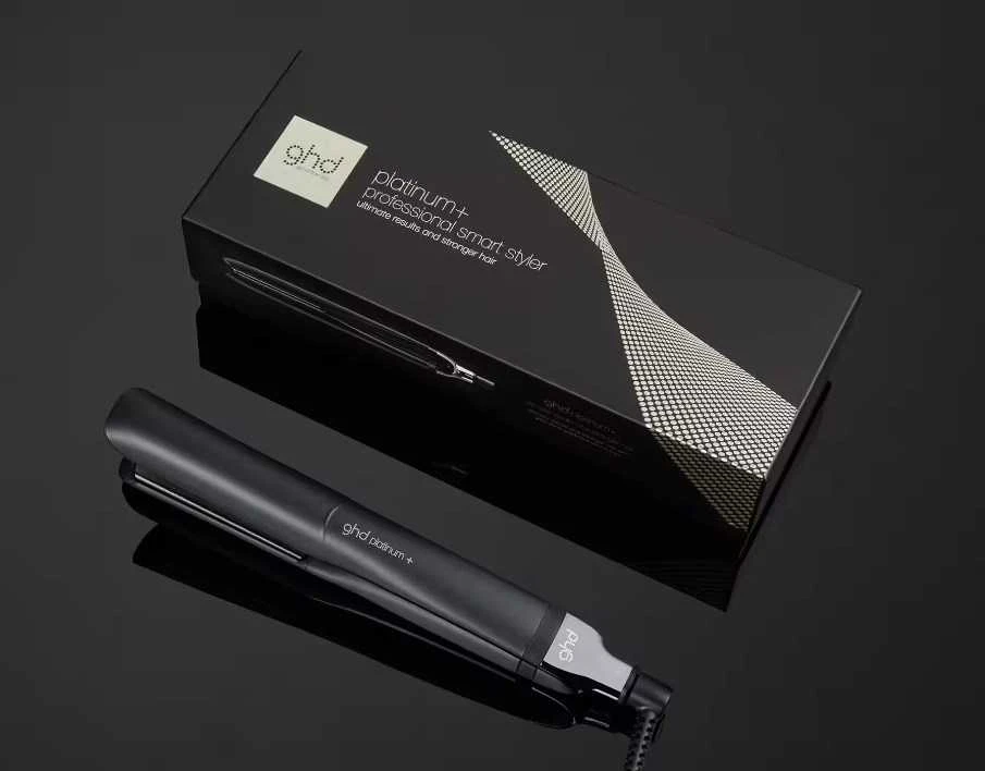 GHD Platinum+ Plaukų tiesintuvas, juodos spalvos