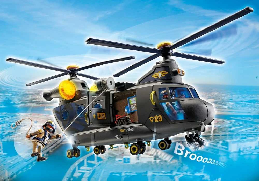 PLAYMOBIL CITY ACTION Gelbėtojų lėktuvas 71149