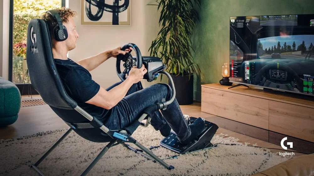 Playseat Challenge X - Logitech G Edition (pilka) kėdė