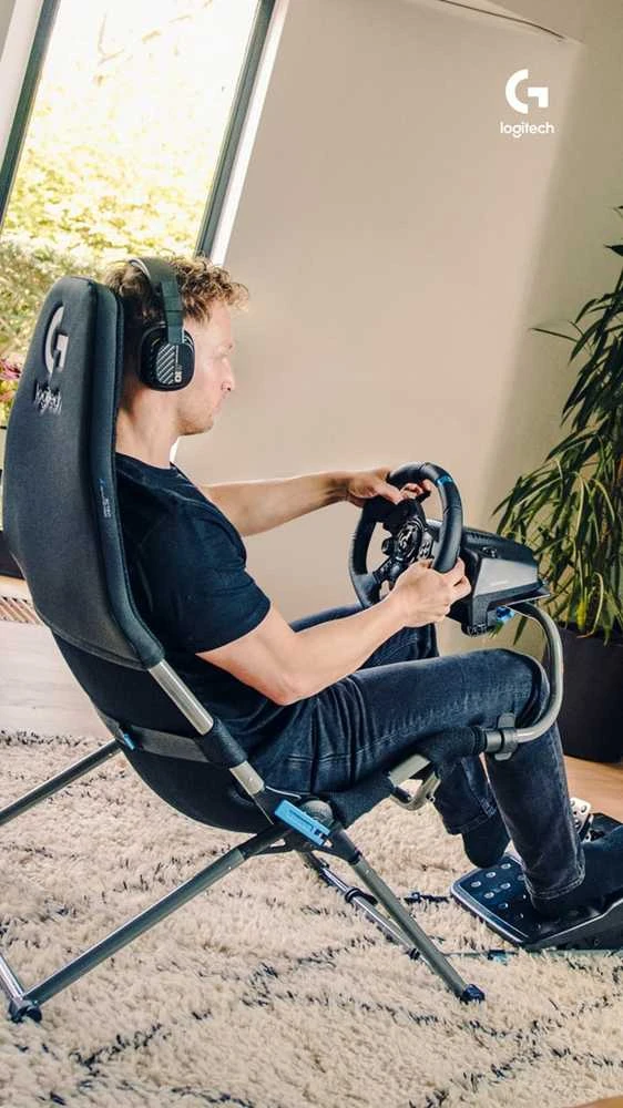 Playseat Challenge X - Logitech G Edition (pilka) kėdė