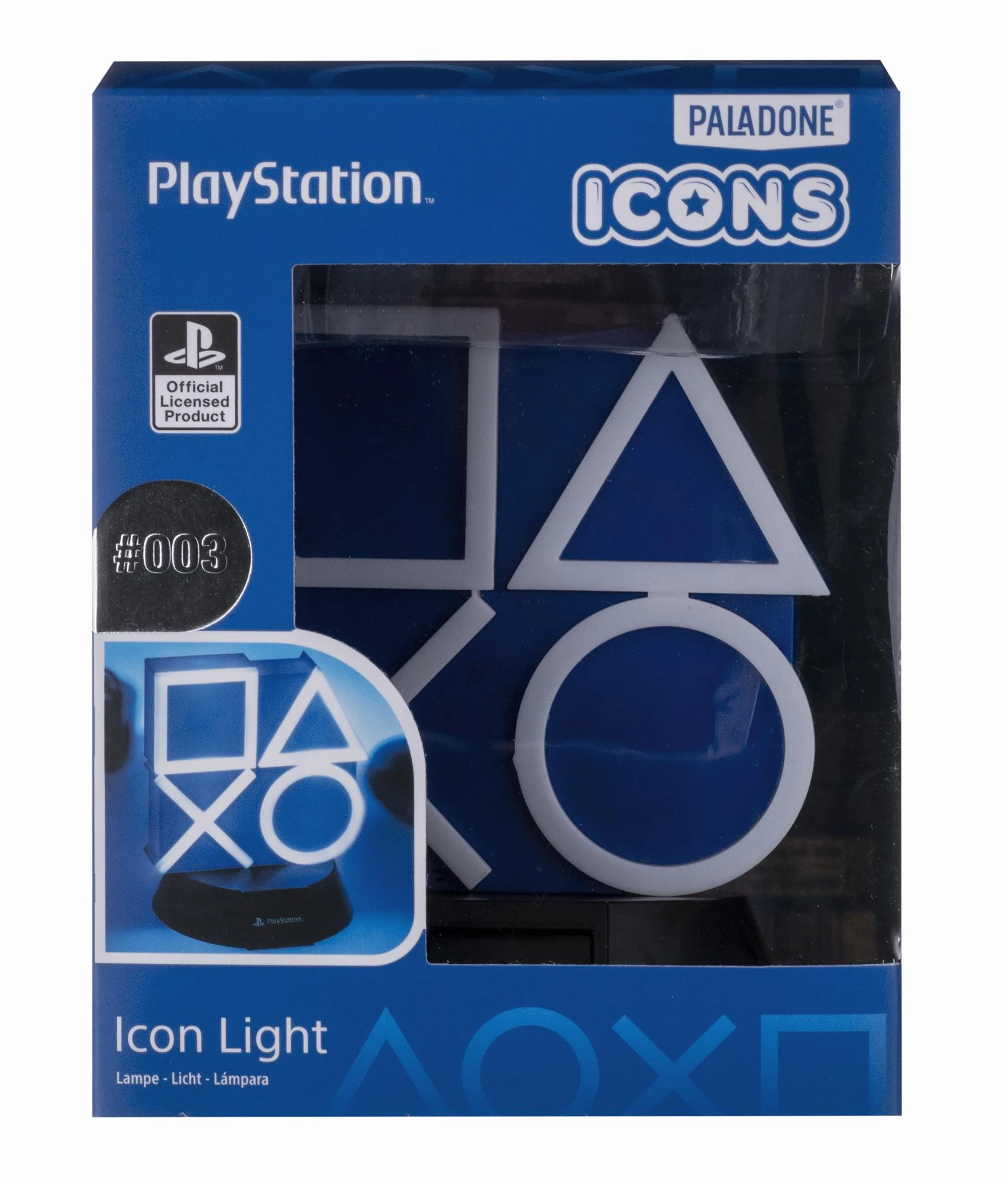 Paladone PlayStation piktogramos šviesa