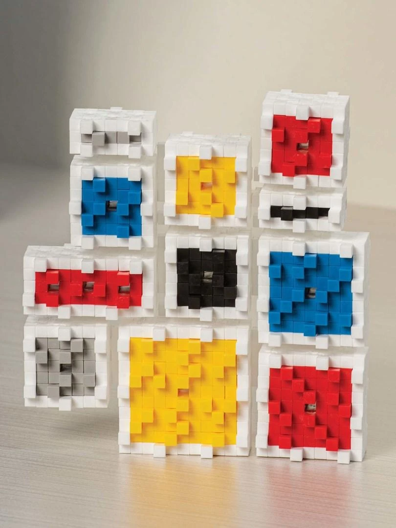 Plus Plus konstruktorius, Įkvėpimas - Mondrian