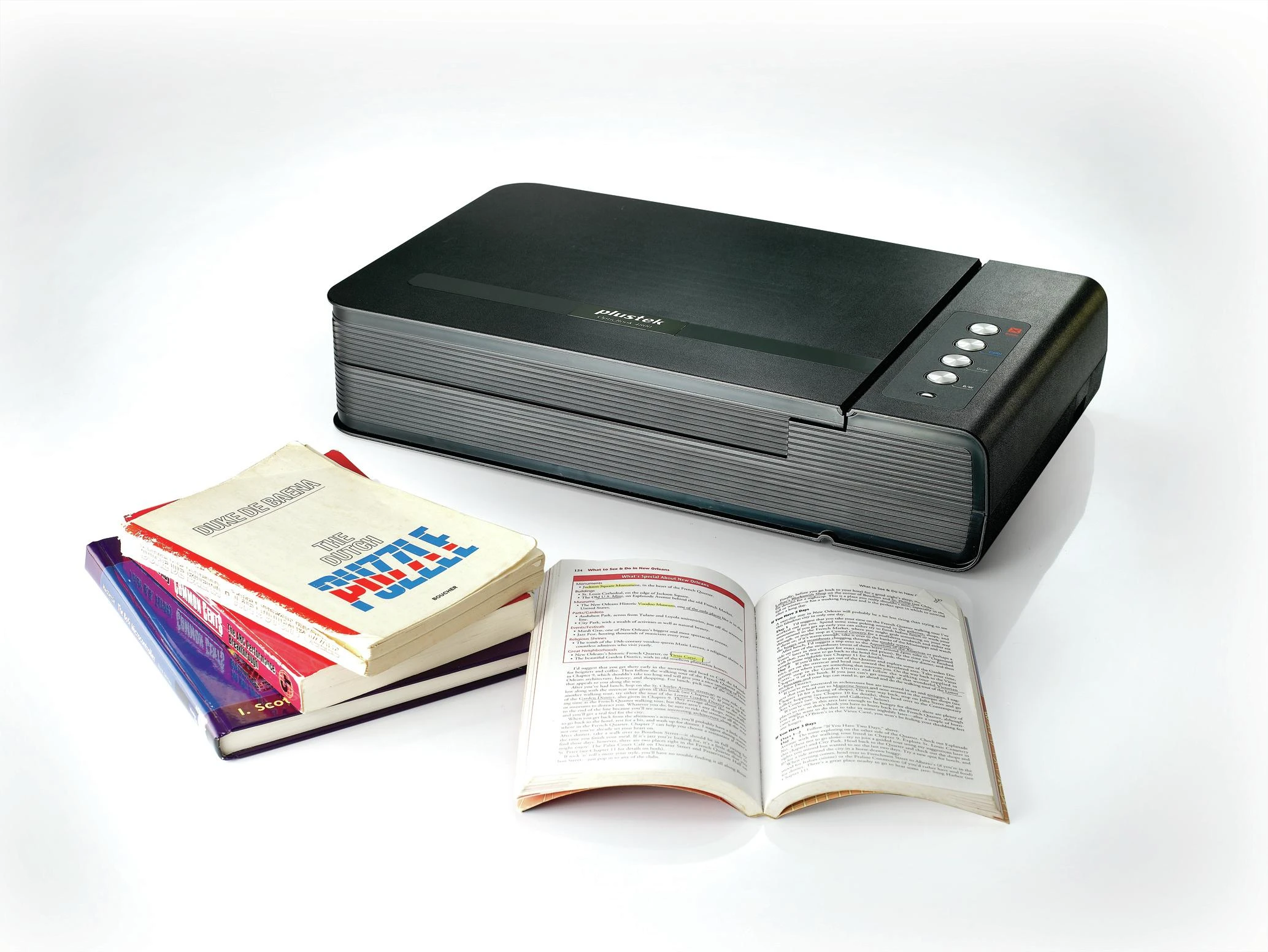 Skeneris Plokščiasis skaitytuvas Plustek OPTICBOOK PLUS-OB-4800 (216 x 297 mm, USB)
