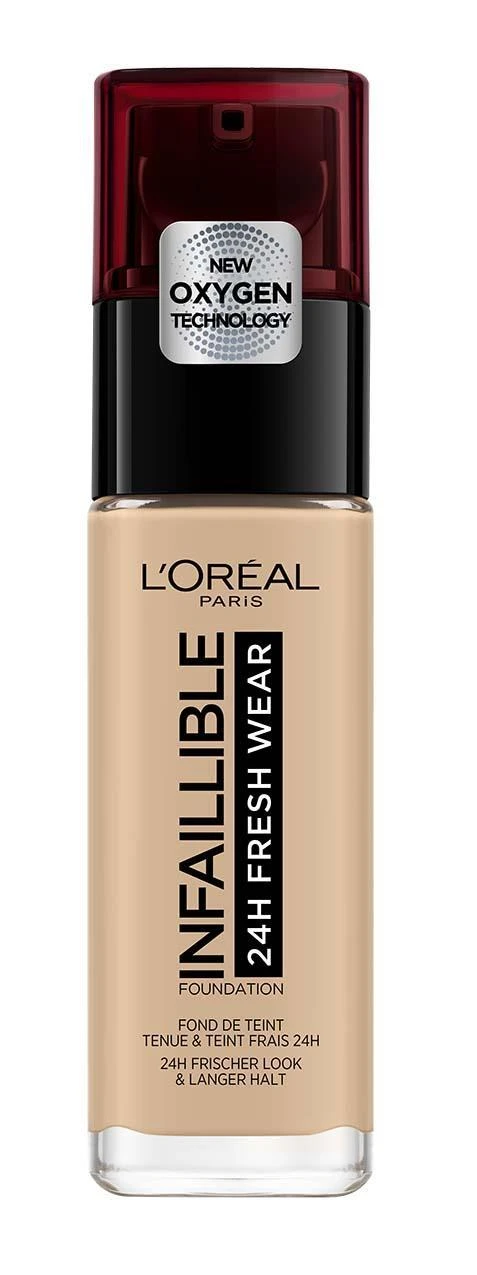 L´Oréal Paris Infaillible 24H Fresh Wear makiažo pagrindas 30 ml (125 Natural Rose)