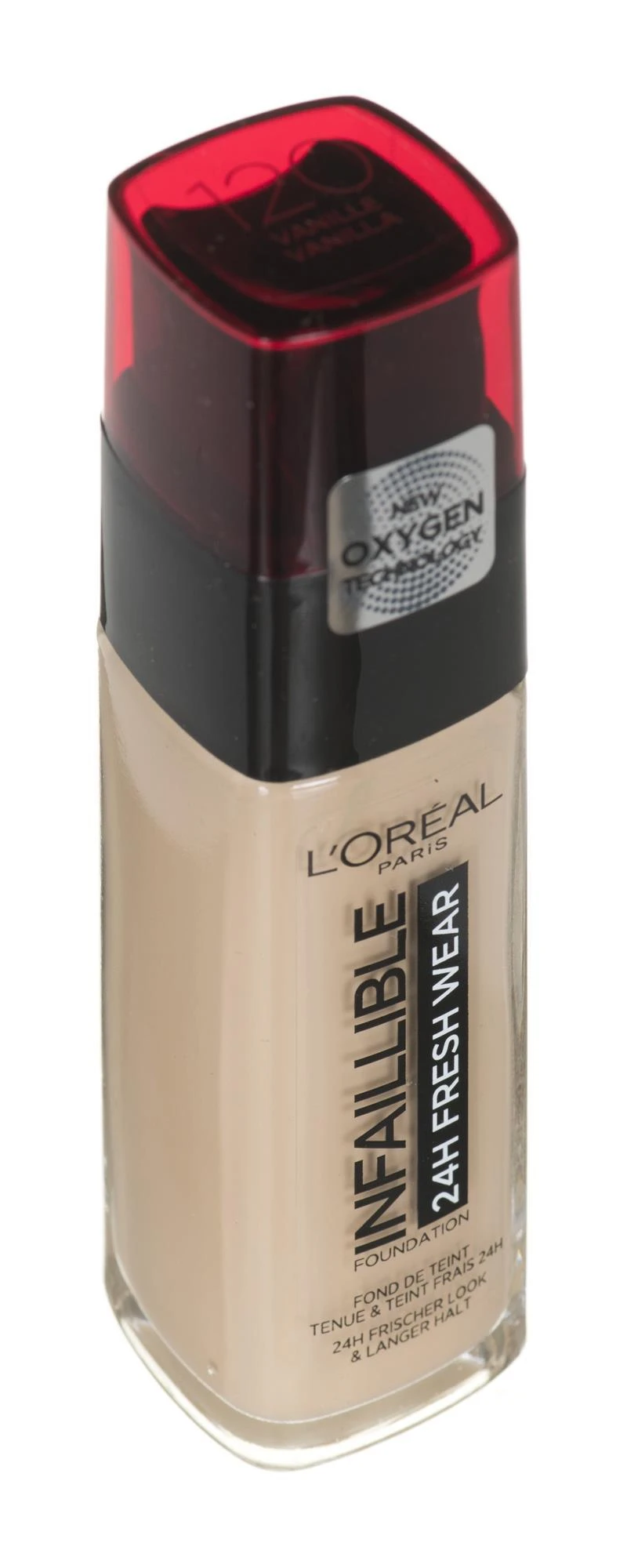 L´Oréal Paris Infaillible 24H Fresh Wear makiažo pagrindas 30 ml  (120 Vanilla)