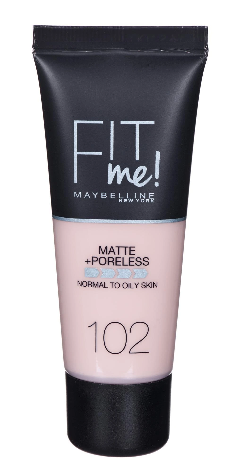 Maybelline Fit Me Matte & Poreless 102 Fair Ivory Vamzdelis Skystis 30 ml