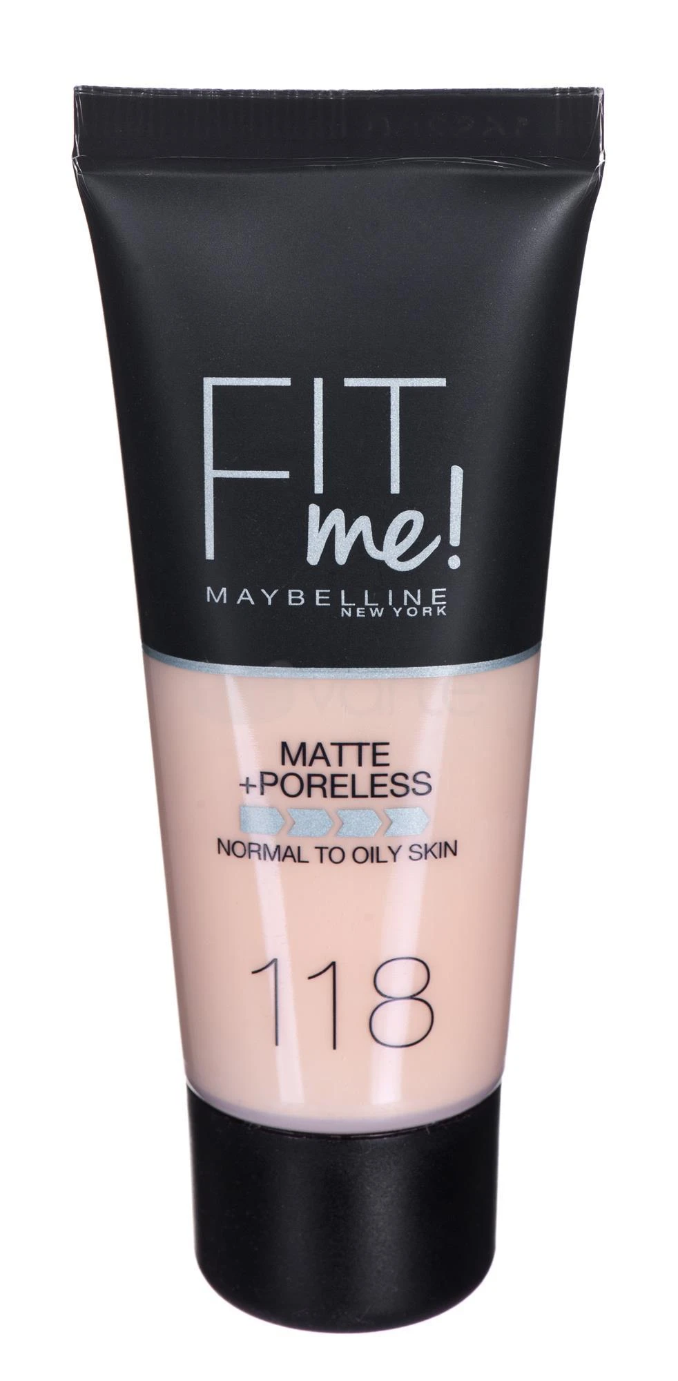 Maybelline Fit Me Matte & Poreless 118 Nude Vamzdelis Skystis 30 ml