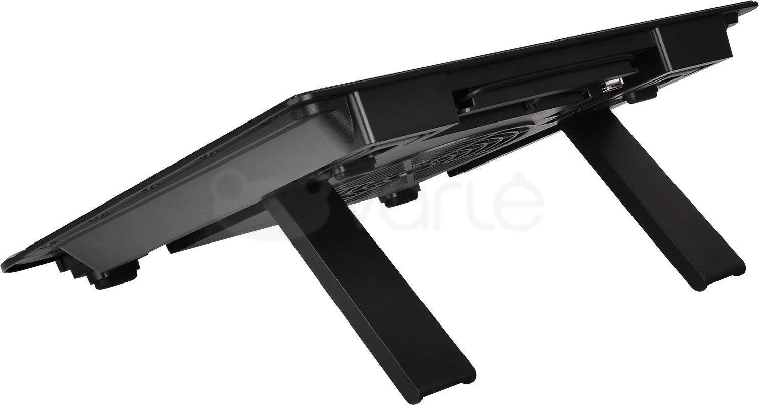 Thermaltake Massive A23 nešiojamojo kompiuterio aušinimo padas 40,6 cm (16") Juodas