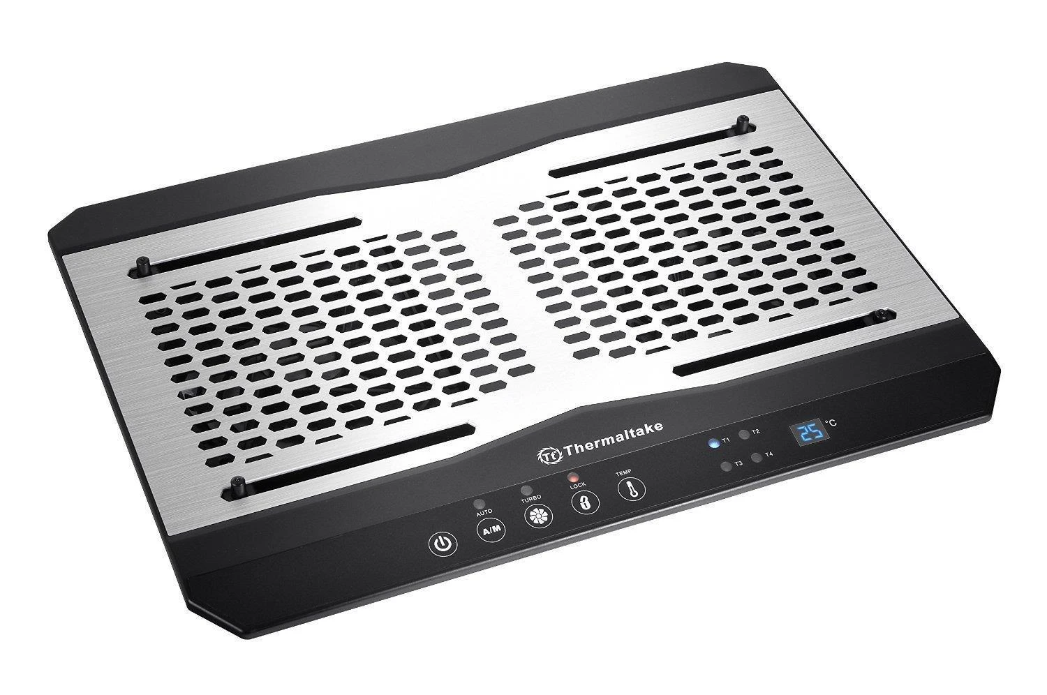 Neš. komp. padėklas-aušintuvas Thermaltake Massive TM (10~17", 2x120mm Fan) aliuminio