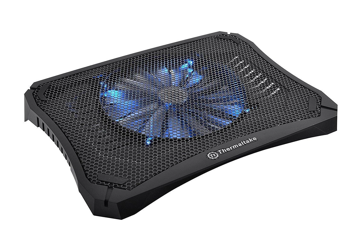 Nešiojamo kompiuterio Aušinimo Stovas - Thermaltake Massive V20 43,2 cm Juodas