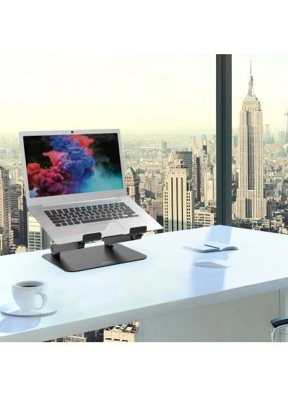 Nešiojamojo kompiuterio stovas - Port Designs 39,6" Juodas