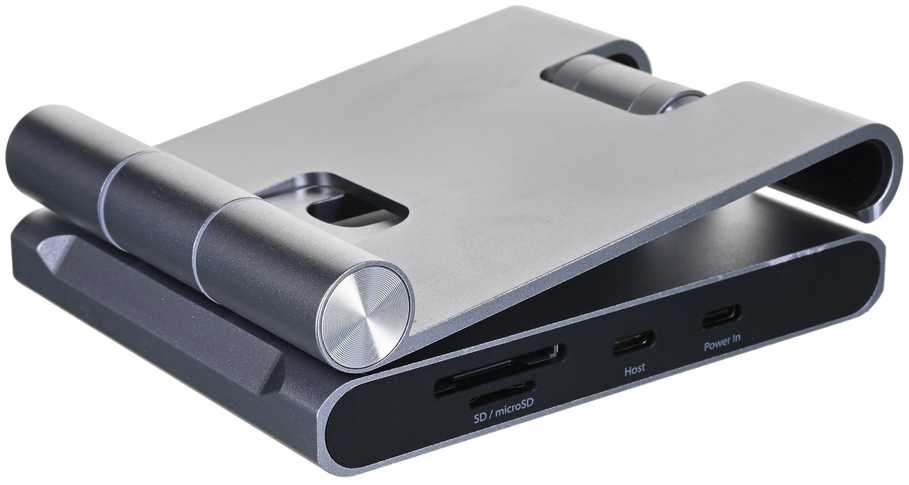 „J5create“ – daugiakampis stovas su prijungimo stotele, skirtas „iPad Pro“