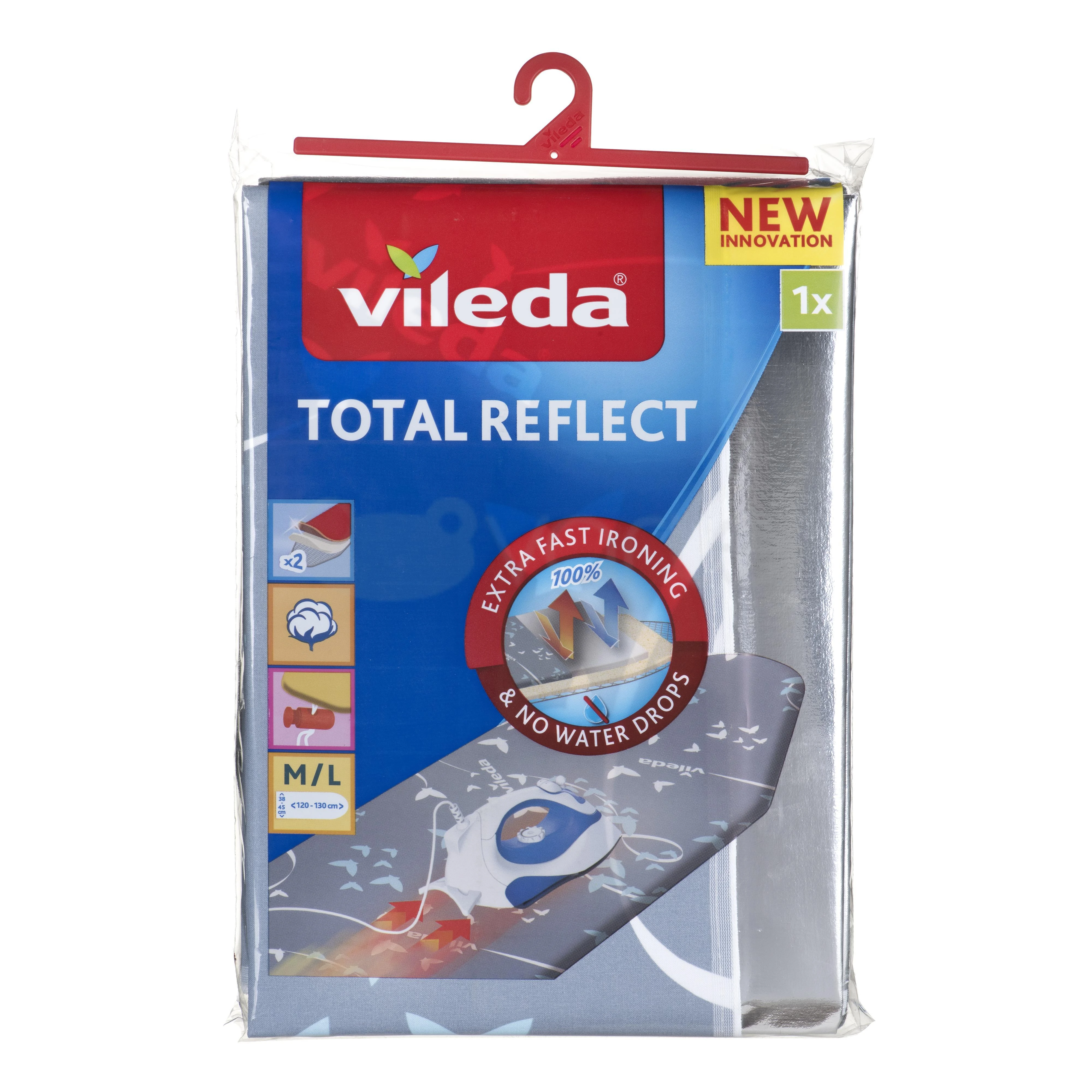 VILEDA TOTAL REFLECT Lyginimo lentos užvalkalas
