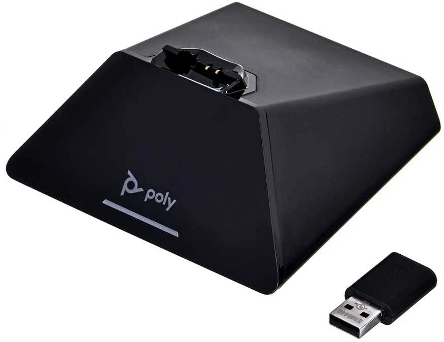 Ausinės Poly Savi 8220 UC USB-A Stereo, DECT, įskaitant USB Dongle su ANS PC