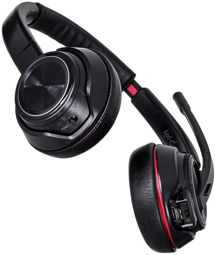 Ausinės Poly Savi 8220 UC USB-A Stereo, DECT, įskaitant USB Dongle su ANS PC