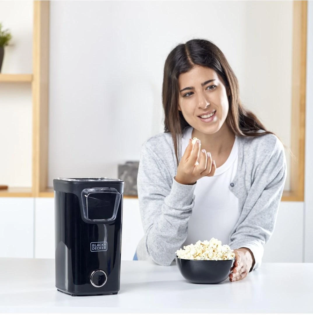 Black & Decker Juodas & Decker Spragėsių Gaminimo Aparatas - Juodas & Decker 1100 W