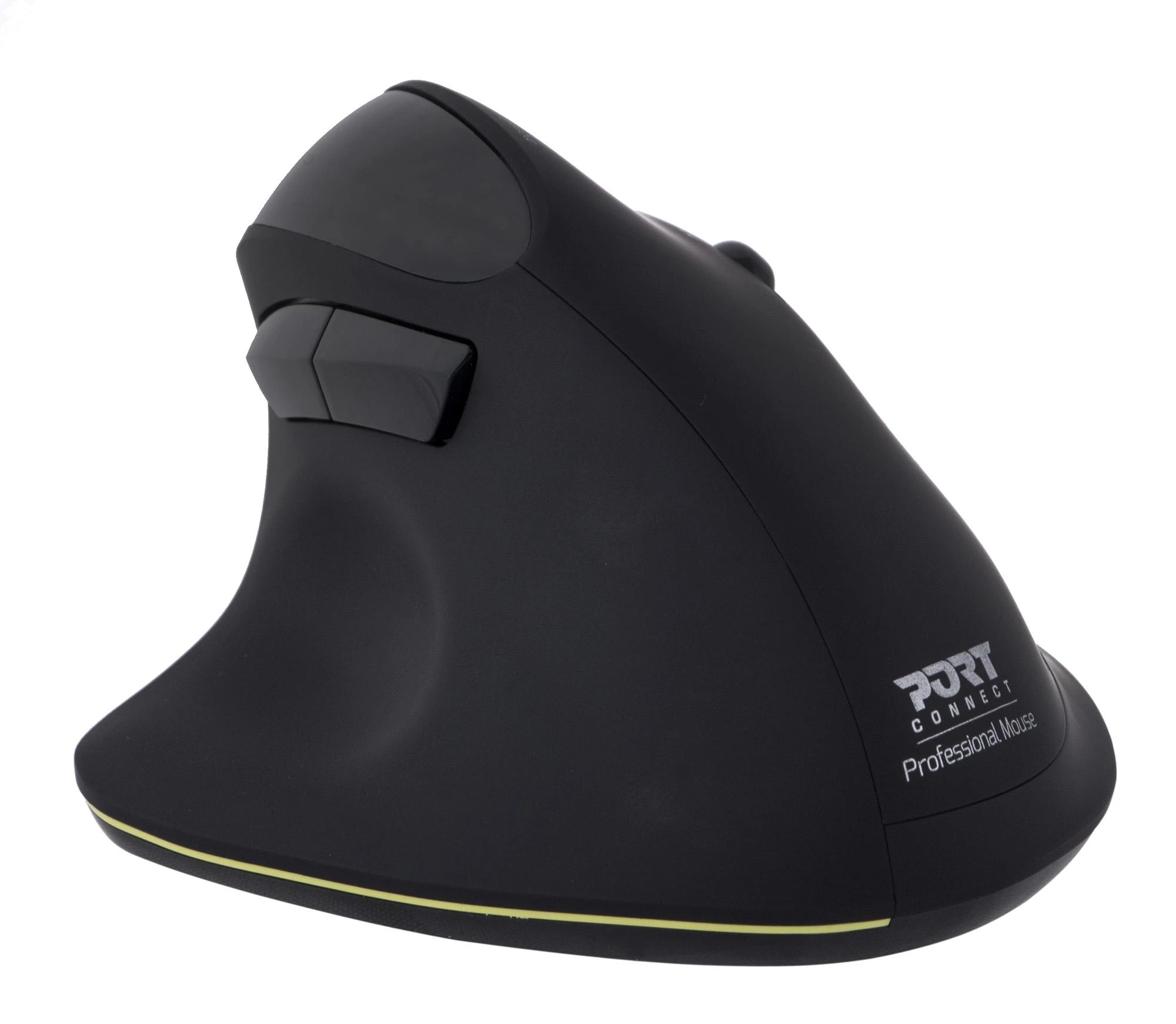 PORT DESIGNS | Rechargeable Ergonomic Pelė | 900706-BT | Optinė | Wireless | 2.4 GHz Wireless via USB Dongle | Juodas | 3 year(s)