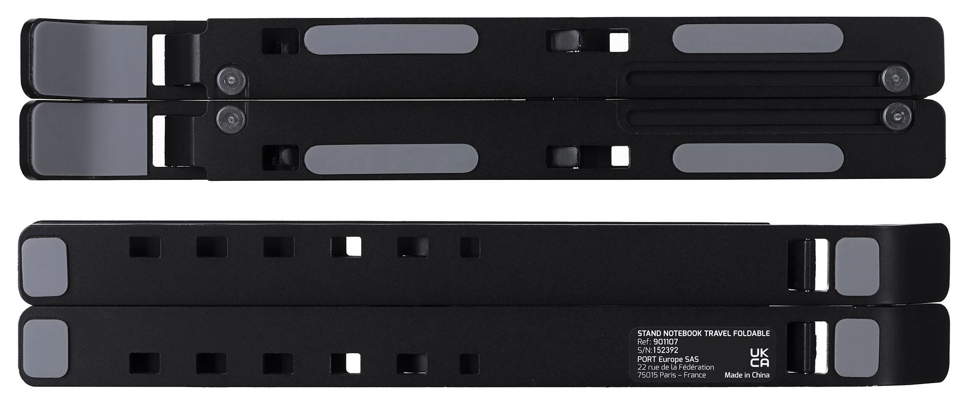 Nešiojamo Kompiuterio Stovas - Port Designs 901107 39,6 Cm Juodas