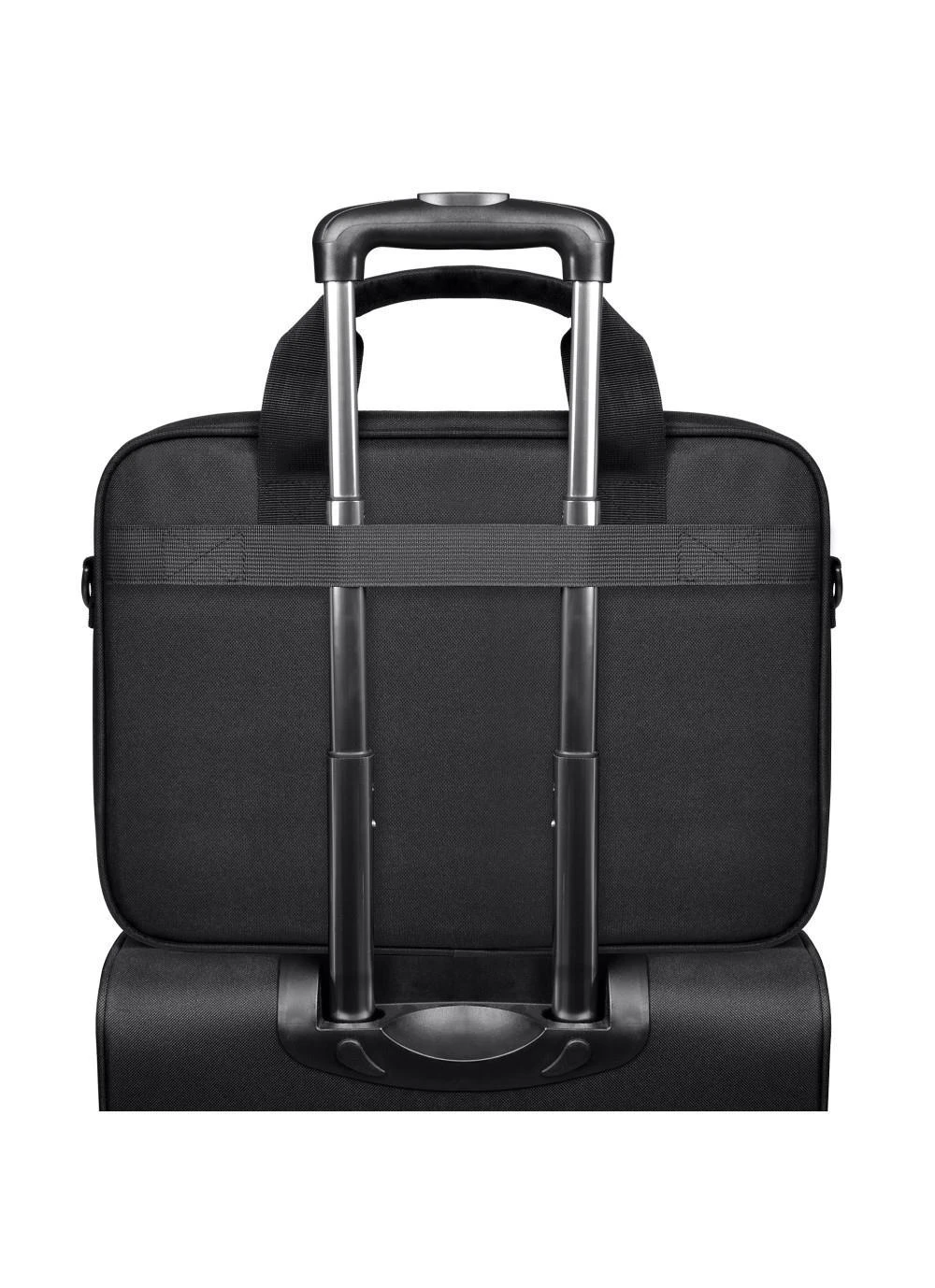 PORT DESIGNS HANOI II CLAMSHELL 13/14 Briefcase, Juodas | PORT DESIGNS | Nešiojamas kompiuteris case | HANOI II Clamshell | Notebook | Shoulder strap | Juodas