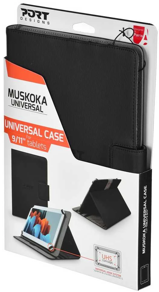 PORT DESIGNS | MUSKOKA Universal | 10 " | Folio | 10'' | Juodas