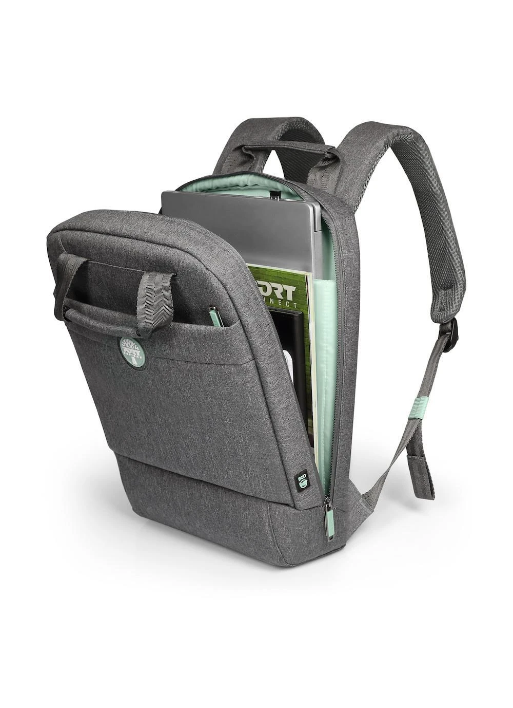 PORT DESIGNS | Nešiojamas kompiuteris Backpack | YOSEMITE Eco | Backpack | Shoulder strap | Pilkas