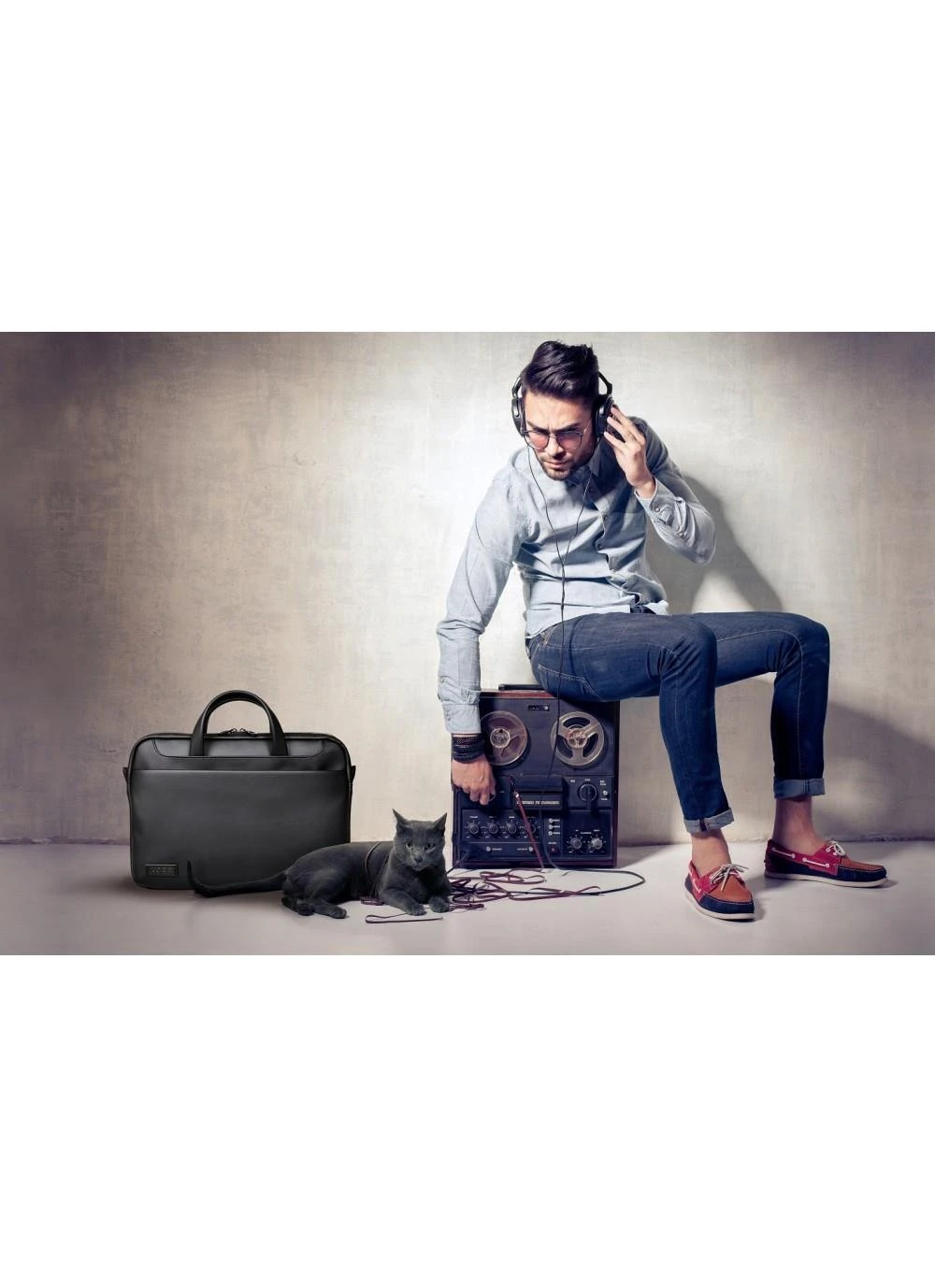 PORT DESIGNS | Zurich | Tinka iki 15.6 " | Messenger - Briefcase | Shoulder strap | Juodas