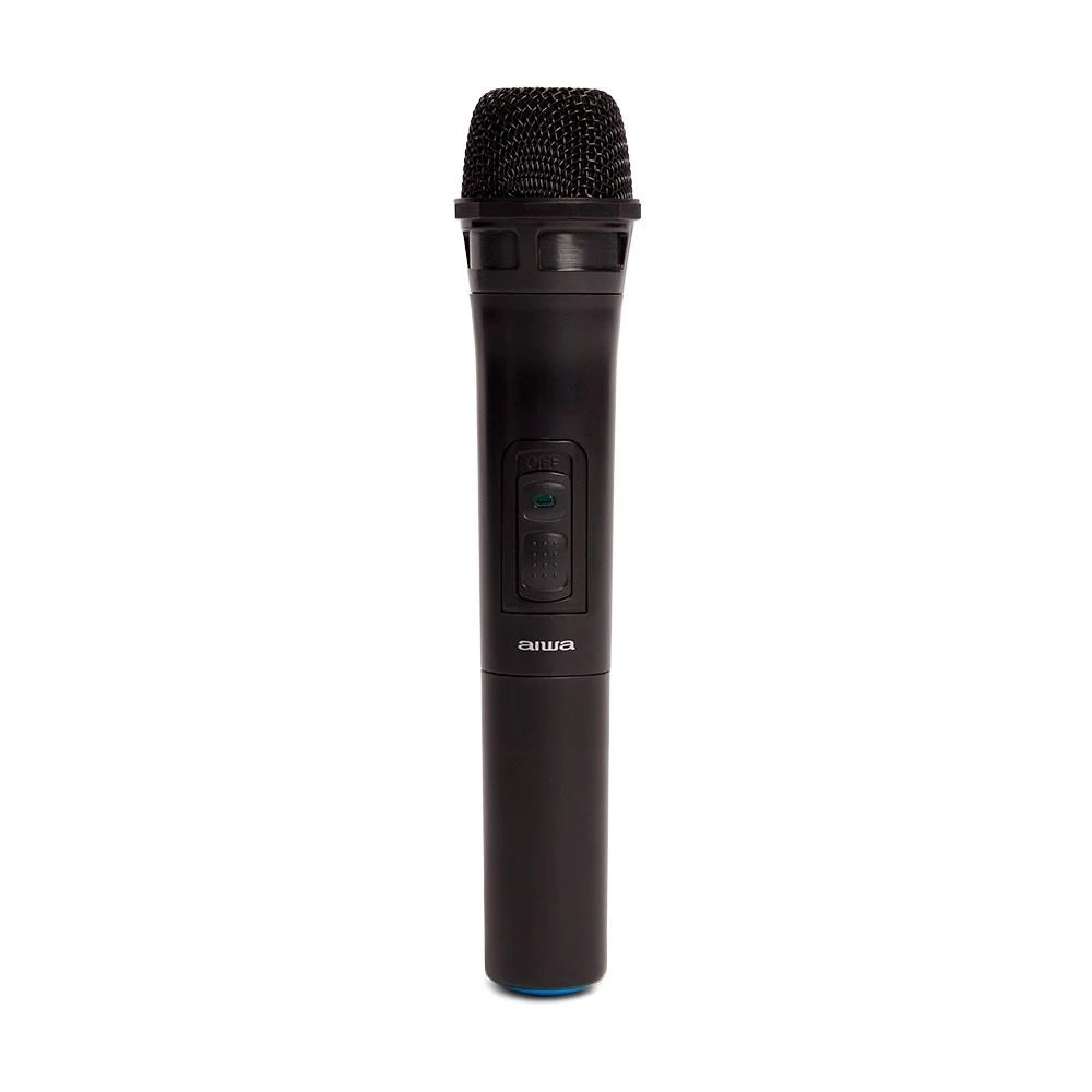 AIWA KBTUS-608 MKII 600W (80W RMS) nešiojama garso sistema su karaoke, šviesos efektais