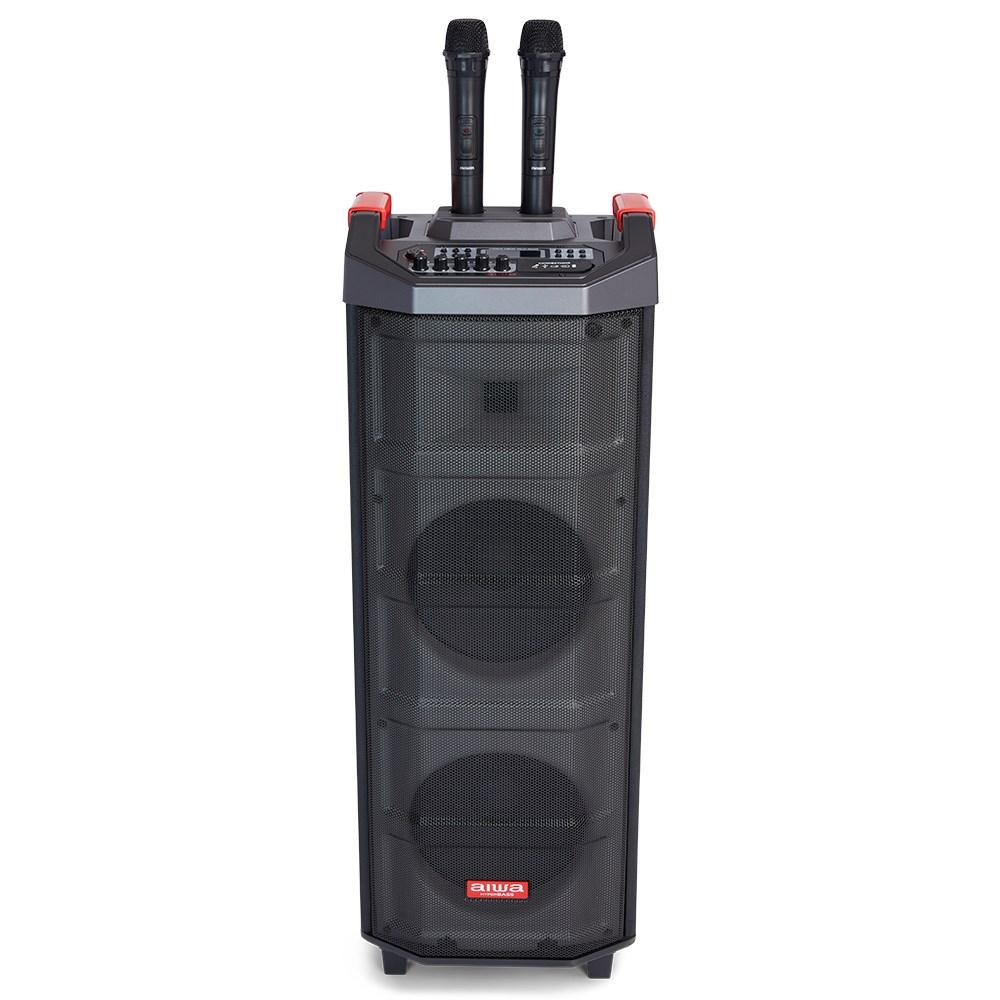 Aiwa Nešiojama garso sistema 700W (90W RMS) su karaoke, šviesos efektais