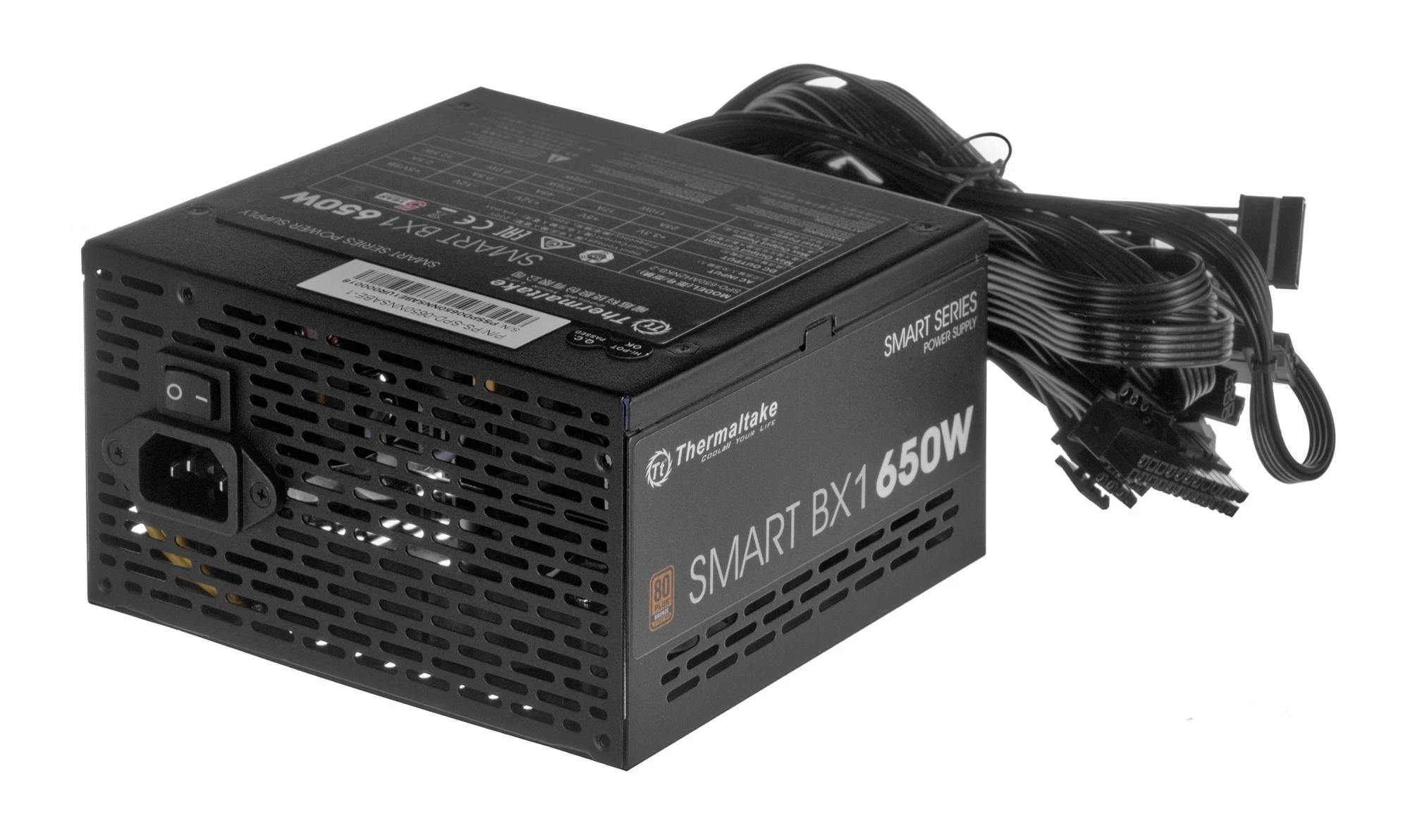 Maitinimo šaltinis Thermaltake Smart BX1 PS-SPD-0650NNSABE-1 (650 W, aktyvus, 120 mm)